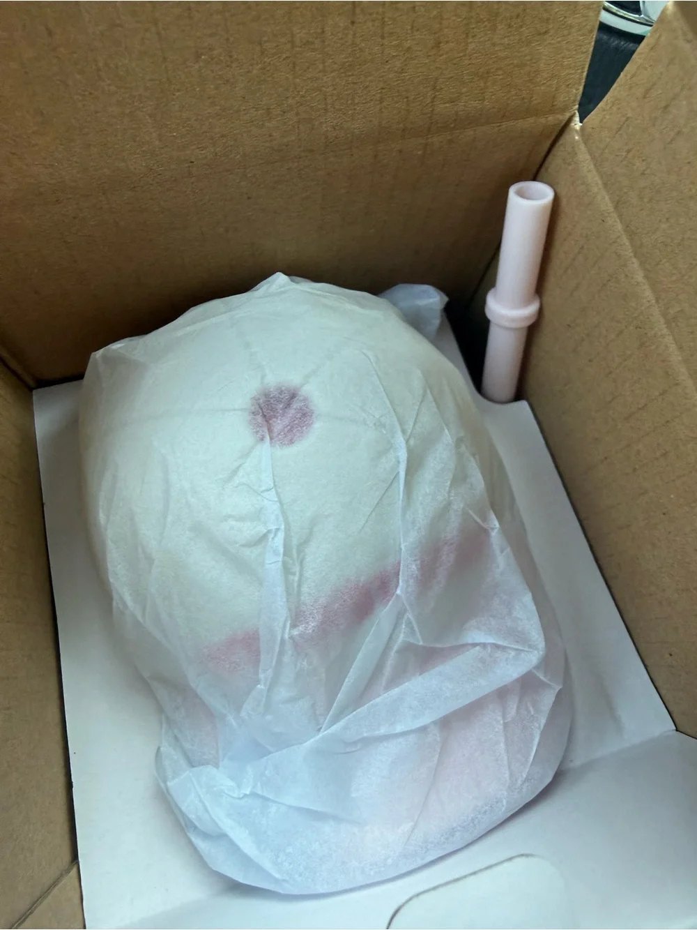 Starbucks Pink Bearista Glass Tumbler - NEW IN BOX